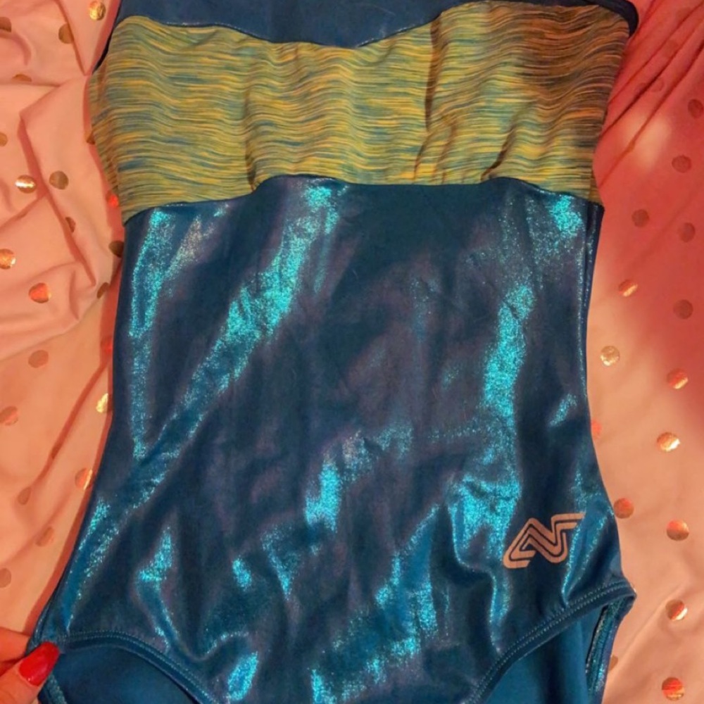 alpha factor gymnastics leotard